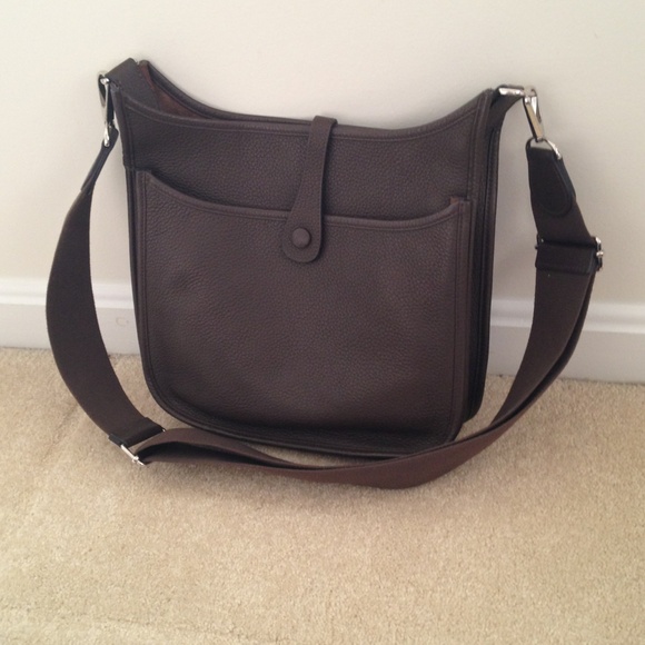 100% HERMES Evelyne III 29 PM in Ebene chocolate brown - Picture 2 of 4